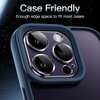 image:imageJETech Camera Lens Protector for iPhone 14 Pro14 Pro Max Deep Purple  FullCoverage 9H Tempered Glass Matte Metal Finish CaseFriendly HD ClearDeep Purple