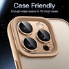 image:imageJETech Camera Lens Protector for iPhone 14 Pro14 Pro Max Deep Purple  FullCoverage 9H Tempered Glass Matte Metal Finish CaseFriendly HD ClearDesert Titanium