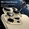 image:imageJETech Camera Lens Protector for iPhone 14 Pro14 Pro Max Deep Purple  FullCoverage 9H Tempered Glass Matte Metal Finish CaseFriendly HD ClearGold