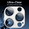 image:imageJETech Camera Lens Protector for iPhone 14 Pro14 Pro Max Deep Purple  FullCoverage 9H Tempered Glass Matte Metal Finish CaseFriendly HD ClearSilver