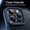 image:imageJETech Camera Lens Protector for iPhone 14 Pro14 Pro Max Deep Purple  FullCoverage 9H Tempered Glass Matte Metal Finish CaseFriendly HD ClearSpace Black