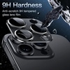 image:imageJETech Camera Lens Protector for iPhone 14 Pro14 Pro Max Deep Purple  FullCoverage 9H Tempered Glass Matte Metal Finish CaseFriendly HD ClearSpace Black