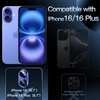 image:imageJETech Camera Lens Protector for iPhone 14 Pro14 Pro Max Deep Purple  FullCoverage 9H Tempered Glass Matte Metal Finish CaseFriendly HD ClearUltramarine