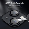 image:imageJETech Camera Lens Protector for iPhone 1414 Plus Midnight 1 Set  9H Tempered Glass Metal Individual Ring Cover HD ClearMidnight