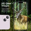 image:imageJETech Camera Lens Protector for iPhone 1414 Plus Midnight 1 Set  9H Tempered Glass Metal Individual Ring Cover HD ClearPurple