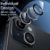 image:imageJETech Camera Lens Protector for iPhone 1515 Plus Midnight 1 Set  9H Tempered Glass Metal Individual Ring Cover HD ClearMidnight