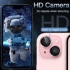 image:imageJETech Camera Lens Protector for iPhone 1515 Plus Midnight 1 Set  9H Tempered Glass Metal Individual Ring Cover HD ClearPink