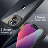 image:imageJETech Case for iPhone 13 360 Protection Black  Builtin Screen Protector AntiScratch 360 Degree Full Body RuggedBlack