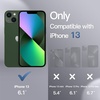 image:imageJETech Case for iPhone 13 360 Protection Black  Builtin Screen Protector AntiScratch 360 Degree Full Body RuggedMidnight Green