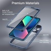 image:imageJETech Case for iPhone 13 360 Protection Black  Builtin Screen Protector AntiScratch 360 Degree Full Body RuggedNavy