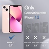 image:imageJETech Case for iPhone 13 360 Protection Black  Builtin Screen Protector AntiScratch 360 Degree Full Body RuggedPink