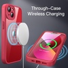 image:imageJETech Case for iPhone 13 360 Protection Black  Builtin Screen Protector AntiScratch 360 Degree Full Body RuggedRed