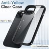 image:imageJETech Case for iPhone 13 Pink  Solid Color Matte TPU Frame Scratch Resistant Clear Back Phone CoverBlack