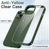 image:imageJETech Case for iPhone 13 Pink  Solid Color Matte TPU Frame Scratch Resistant Clear Back Phone CoverGreen