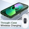 image:imageJETech Case for iPhone 13 Pink  Solid Color Matte TPU Frame Scratch Resistant Clear Back Phone CoverGreen