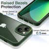 image:imageJETech Case for iPhone 13 Pink  Solid Color Matte TPU Frame Scratch Resistant Clear Back Phone CoverGreen
