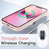 image:imageJETech Case for iPhone 13 Pink  Solid Color Matte TPU Frame Scratch Resistant Clear Back Phone CoverPink
