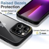 image:imageJETech Case for iPhone 13 Pro Max Sierra Blue  Solid Color Matte TPU Frame Scratch Resistant Clear Back Phone CoverBlack
