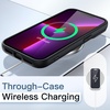 image:imageJETech Case for iPhone 13 Pro Max Sierra Blue  Solid Color Matte TPU Frame Scratch Resistant Clear Back Phone CoverBlack