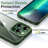 image:imageJETech Case for iPhone 13 Pro Sierra Blue  Solid Color Matte TPU Frame Scratch Resistant Clear Back Phone CoverAlpine Green