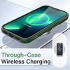 image:imageJETech Case for iPhone 13 Pro Sierra Blue  Solid Color Matte TPU Frame Scratch Resistant Clear Back Phone CoverAlpine Green