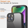 image:imageJETech Case for iPhone 14 360 Protection Black  Builtin Screen Protector AntiScratch 360 Degree Full Body RuggedBlack