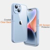 image:imageJETech Case for iPhone 14 360 Protection Black  Builtin Screen Protector AntiScratch 360 Degree Full Body RuggedLight Blue
