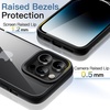 image:imageJETech Case for iPhone 14 Pro Max Deep Purple  Solid Color Matte TPU Frame Scratch Resistant Clear Back Phone CoverSpace Black