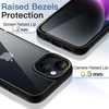 image:imageJETech Case for iPhone 14 Purple  Solid Color Matte TPU Frame Scratch Resistant Clear Back Phone CoverMidnight