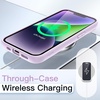 image:imageJETech Case for iPhone 14 Purple  Solid Color Matte TPU Frame Scratch Resistant Clear Back Phone CoverPurple