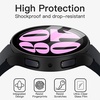 image:imageJETech Case with Screen Protector for Samsung Galaxy Watch 6 40mm Black  Builtin Tempered Glass High Touch Sensitivity Full Protection Hard PC DesignBlack