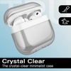 image:imageJETech Clear Case for AirPods Pro 3 AntiScratch Clear  Cover Soft Transparent TPU Shockproof Protection Keychain IncludedBlack