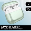 image:imageJETech Clear Case for AirPods Pro 3 AntiScratch Clear  Cover Soft Transparent TPU Shockproof Protection Keychain IncludedGreen