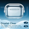 image:imageJETech Clear Safety Lock Case for AirPods Pro 3 Clear  Cover Soft Transparent TPU Shockproof Protection AntiScratch Design Keychain IncludedClear