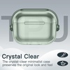 image:imageJETech Clear Safety Lock Case for AirPods Pro 3 Clear  Cover Soft Transparent TPU Shockproof Protection AntiScratch Design Keychain IncludedGreen