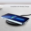 image:imageJETech Glitter Case for iPhone 13 Pro Clear  Sparkly Glitter Design Shockproof Protection Clear Back Stylish LookClear