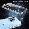 image:imageJETech Glitter Case for iPhone 13 Pro Max Clear  Sparkly Glitter Design Shockproof Protection Clear Back Stylish LookClear