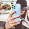 image:imageJETech Glitter Case for iPhone 13 Pro Max Clear  Sparkly Glitter Design Shockproof Protection Clear Back Stylish LookClear