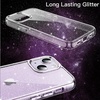 image:imageJETech Glitter Case for iPhone 14 Clear  Sparkly Glitter Design Shockproof Protection Clear Back Stylish LookClear