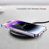 image:imageJETech Glitter Case for iPhone 14 Pro Clear  Sparkly Glitter Design Shockproof Protection Clear Back Stylish LookClear