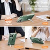 image:imageJETech Kickstand Case for iPhone 13 Pro Max Clear  3Way Metal Kickstand Supports Wireless Charging Slim Shockproof Bumper Clear BackClear