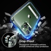 image:imageJETech Kickstand Case for iPhone 13 Pro Max Clear  3Way Metal Kickstand Supports Wireless Charging Slim Shockproof Bumper Clear BackClear