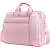 image:imageJETech Laptop Bag for 1516 Inch Devices Black  For MacBook AirPro 1516 Dell Inspiron 156 WaterResistant Exterior ShockAbsorbing Padding Storage PocketPink