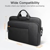 image:imageJETech Laptop Bag for 1516 Inch Devices Black  For MacBook AirPro 1516 Dell Inspiron 156 WaterResistant Exterior ShockAbsorbing Padding Storage PocketBlack
