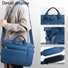 image:imageJETech Laptop Bag for 1516 Inch Devices Black  For MacBook AirPro 1516 Dell Inspiron 156 WaterResistant Exterior ShockAbsorbing Padding Storage PocketDeep Navy