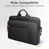 image:imageJETech Laptop Bag for 1516 Inch Devices Black  For MacBook AirPro 1516 Dell Inspiron 156 WaterResistant Exterior ShockAbsorbing Padding Storage PocketBlack
