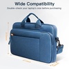 image:imageJETech Laptop Bag for 1516 Inch Devices Black  For MacBook AirPro 1516 Dell Inspiron 156 WaterResistant Exterior ShockAbsorbing Padding Storage PocketDeep Navy