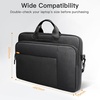 image:imageJETech Laptop Bag for 1516 Inch Devices Black  For MacBook AirPro 1516 Dell Inspiron 156 WaterResistant Exterior ShockAbsorbing Padding Storage PocketBlack