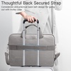 image:imageJETech Laptop Bag for 1516 Inch Devices Black  For MacBook AirPro 1516 Dell Inspiron 156 WaterResistant Exterior ShockAbsorbing Padding Storage PocketLight Grey