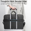 image:imageJETech Laptop Bag for 1516 Inch Devices Black  For MacBook AirPro 1516 Dell Inspiron 156 WaterResistant Exterior ShockAbsorbing Padding Storage PocketBlack
